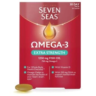 Seven Seas Omega-3 Extra Strength - 30 Capsules