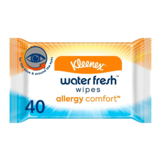 Kleenex Allergy Comfort Water Fresh - 40 Wipes