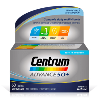 Centrum Advance 50+ - 60 Tablets