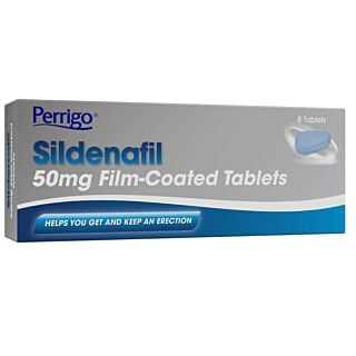 Perrigo Sildenafil 50mg - 8 Tablets