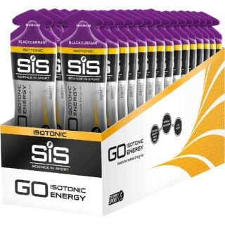 Science In Sport Go Isotonic Blackcurrant Energy Gel 60ml - 30 Pack
