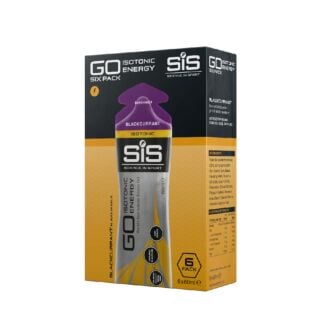 Science In Sport Go Isotonic Blackcurrant Energy Gel 60ml - 6 Pack