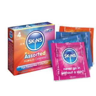 Skins Condoms Assorted - 4 Pack