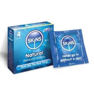 Skins Condoms Natural - 4 Pack