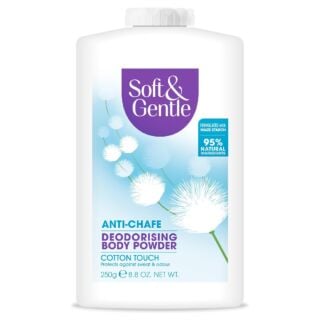 Soft & Gentle Anti Chafe Cotton Body Powder - 250g
