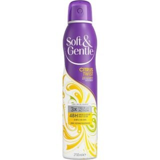 Soft & Gentle Citrus Twist Spray On Deodorant - 250ml