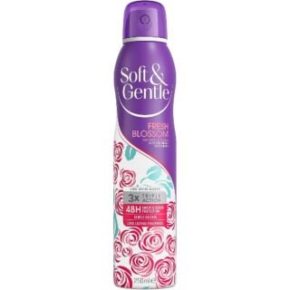 Soft & Gentle Fresh Blossom Spray On Deodorant - 250ml	