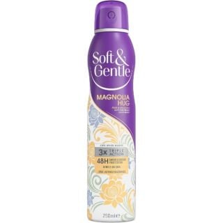 Soft & Gentle Magnolia Hug Spray On Deodorant - 250ml