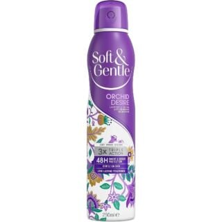 Soft & Gentle Orchid Desire Spray On Deodorant - 250ml		