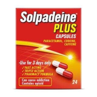 Solpadeine Plus (Codeine/Paracetamol) - 24 Capsules