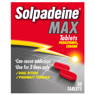 Solpadeine Max (Codeine/Paracetamol) - 30 Tablets