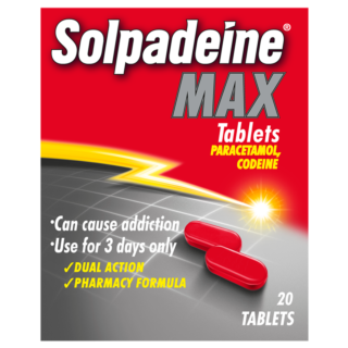 Solpadeine Max (Codeine/Paracetamol) - 20 Tablets