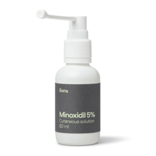Sons Minoxidil 5% Cutaneous Solution - 1 Month Supply