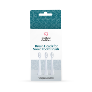 Spotlight Oral Care Sonic Toothbrush Replacement Heads