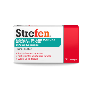 Strefen Eucalyptus & Manuka Honey Flavour 8.75mg - 16 Lozenges