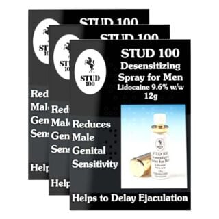 STUD 100 Desensitizing Spray for Men - 12g - 3 Pack