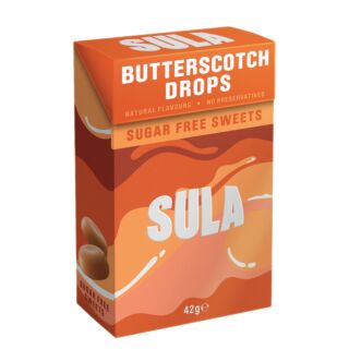 Sulá Sugar Free Sweets Caramel Butterscotch - 42g