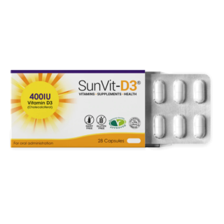 Sunvit D3 400iu - 28 Capsules	