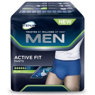 Tena Men Active Fit Pants Plus - Medium - 9 Pack