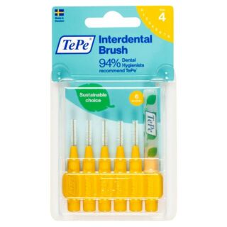 TePe Interdental Brush - 0.7mm Yellow