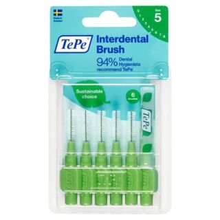 TePe Interdental Brush - 0.8mm Green 