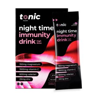 Tonic Health Night Time High Dose Cherry & Chamomile Immunity Drink - 7 Sachets