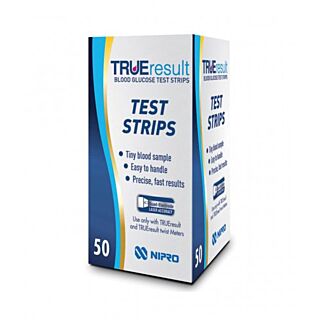 True Result Blood Glucose Diabetic Test 50 Strips