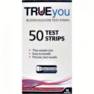 TrueYou Blood Glucose Test Strips - 50 Strips