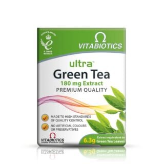 Vitabiotics Ultra Green Tea 30 Tablets