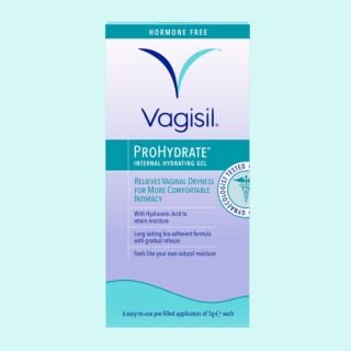 Vagisil ProHydrate Internal Hydrating Gel For Vaginal Dryness - 6 x 5g
