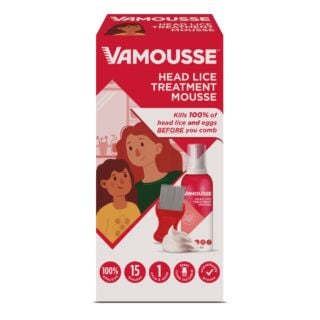 Vamousse Head Lice Treatment Mousse – 160ml