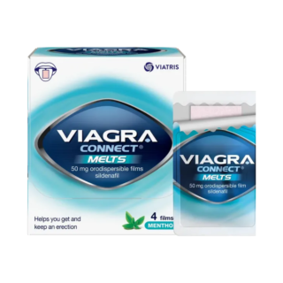 Viagra Connect Melts 50mg Orodispersible Films – 4 Menthol Films