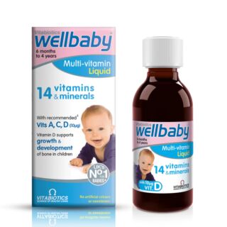 Vitabiotics Wellbaby Multivitamin Liquid - 150ml