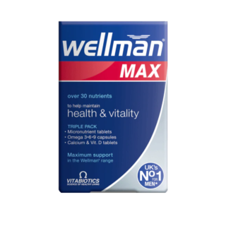 Vitabiotics Wellman Max Vitamins - Triple Pack