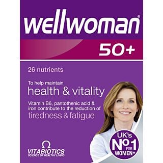 Vitabiotics Wellwoman 50+ - 30 Tablets