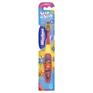 Wisdom Step By Step Toothbrush - 6-8 Years