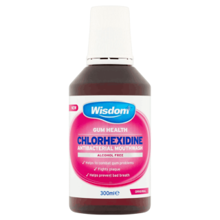 Wisdom Chlorhexidine Alcohol Free Mouthwash - Original