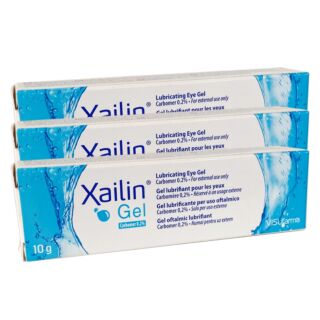Xailin Eye Gel 0.2% - 10g - 3 Pack
