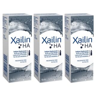 Xailin HA Eye Drops - 10ml - 3 Pack