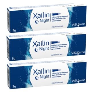 Xailin Night Eye Ointment - 5g - 3 Pack