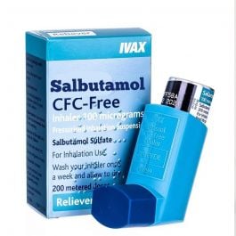 Salbutamol Inhaler - CFC Free - 100mcg / 200 Doses