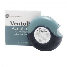 Ventolin  Accuhaler 60d - 200mcg
