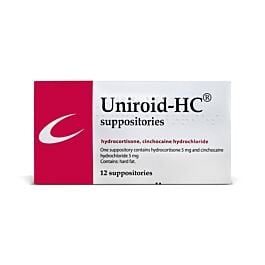 Uniroid HC Suppositories (For Internal Haemorrhoids)