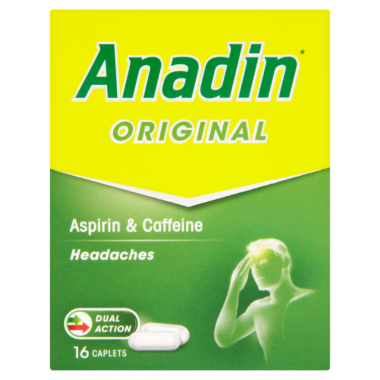 Anadin Extra 32 Caplets Paracetamol Aspirin Caffeine Chemist4u