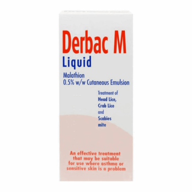 Derbac M Liquid 200ml For Head Lice And Scabies Chemist 4 U