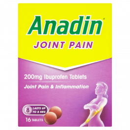anadin joint pain 200mg 16 tablets
