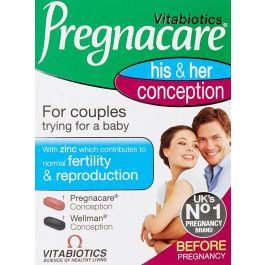 Vitabiotics Pregnacare His Her Conception 60 Tablets Chemist 4 U Vitabiotics Pregnacare His Her Conception 60 Tablets Chemist 4 U