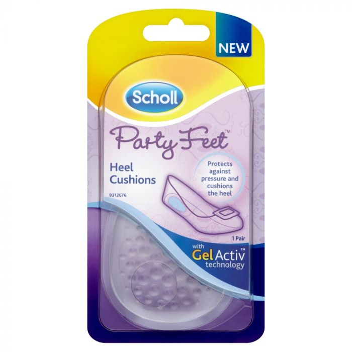 Buy Scholl Party Feet Gel Heel Cushions 1 Pair
