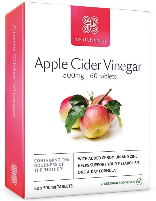 Buy Healthspan Apple Cider Vinegar Metabolism Support 60 Tablets