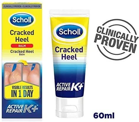 Scholl Foot Care Cracked Heel Repair Cream 60ml Online at Best Price | Foot  Care | Lulu UAE